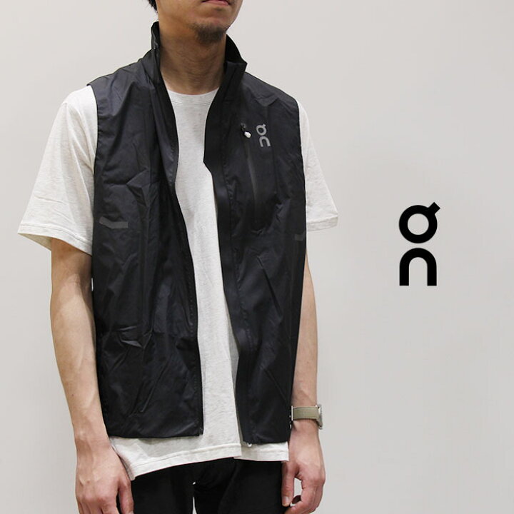 楽天市場 On オン メンズウェザーベスト Weather Vest 110正規販売店 メンズ スニーカー ランニング シューズ 軽量 トレーニング マラソン ウェア Begin Running Hulle楽天市場店