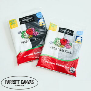 �ySALE 20��OFF�zPARROTT CANVAS�i�p���b�g�L�����o�X�jFRUIT OF THE LOOM / FAVORITE POCKET TEE (2PACK)�@PC23212009�@2PAC�@RUIT OF THE LOOM�R���{�@2Pack�@�|�P�b�gT�V���c�@T�V���c