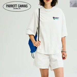 �ySALE 20��OFF�zPARROTT CANVAS�i�p���b�g�L�����o�X�jTTJ S/S T-SHIRT�@PC25112017�@T�V���c�@�O���t�B�b�N�@�v�����g�@�����@�J�b�g�\�[