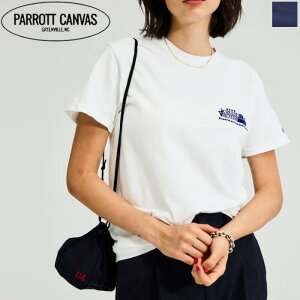 �ySALE 20��OFF�zPARROTT CANVAS�i�p���b�g�L�����o�X�jCRUISE VACATION S/S T-SHIRT�@PC25112019�@T�V���c�@�O���t�B�b�N�@�v�����g�@�����@�J�b�g�\�[