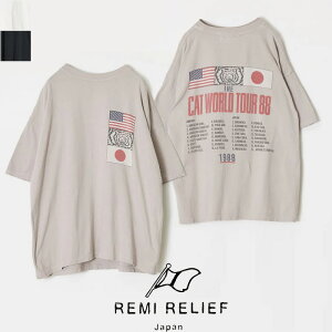 �ySALE 20��OFF�zREMI RELIEF�i���~�����[�t�jHARD SP���H20/-�V��BIG�T�C�YT(WORLD TOUR88)�@RN28369147�@T�V���c�@�N���[�l�b�N
