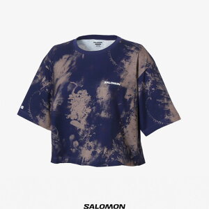 �ySALE 20��OFF�zSALOMON�i�T�������jCANOPY�@CROPPED TEE W�@LC2522000�@LC2521200�@�E�B�����Y�@T�V���c�@�����@�J�b�g�\�[