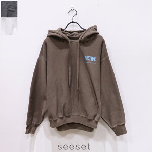 �ySALE 30��OFF�zseeset�i�V�[�Z�b�g�jMAX SWEAT HODDIE(HLEX)�@SE243641H-2�@HULLE�@�{�A�@�t���[�X�@�t�[�f�B�[