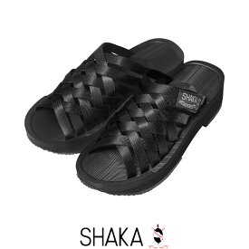 【SALE 50％OFF】SHAKA（シャカ）トロピック ハイク プラットフォーム　433212　TROPIC HIKE PLATFORM　サンダル　ワラチ風　スライドサンダル　ヒール　厚底ソール