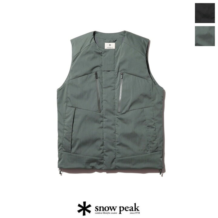 楽天市場】【SALE 30％OFF】snow peak(スノーピーク) ダウンベスト JK 