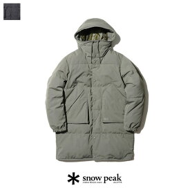 【SALE 30％OFF】snowpeak(スノーピーク)　TAKIBI Down Coat　JK-22AU104