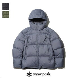 【スーパーセール 40％OFF】snowpeak(スノーピーク)　Recycled Light Down Jacket　JK-22AU005