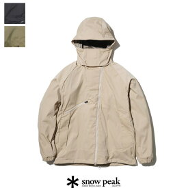【SALE 20％OFF】snowpeak(スノーピーク)　ストレッチFRジャケット　JK-23SU001　STRETCH FR JACKET　メンズ　アウター