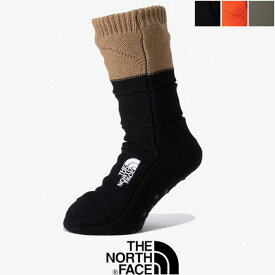 THE NORTH FACE（ザ ノースフェイス）ヌプシ ブーティ ソックス（ユニセックス）NN82233　Nuptse Bootie Socks　ウィンタールームソックス ルームソックス 抗菌防臭 ボアフリース ギフト リラックス　親子連動