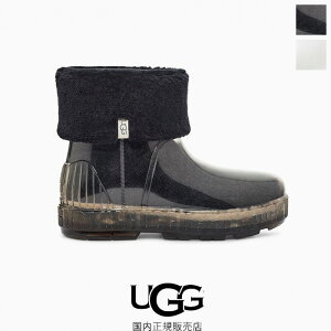 【SALE 40%OFF】UGG (アグ) ドリズリータ クリア 1123732 DRIZLITA CLEAR レインブーツ レディース ウィメンズ ショート ソックス 1123732 1125732