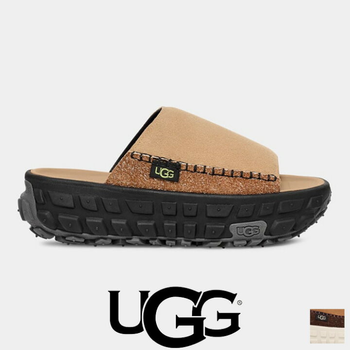 楽天市場】UGG (アグ) W VENTURE DAZE SLIDE 1152680 厚底 サンダル 