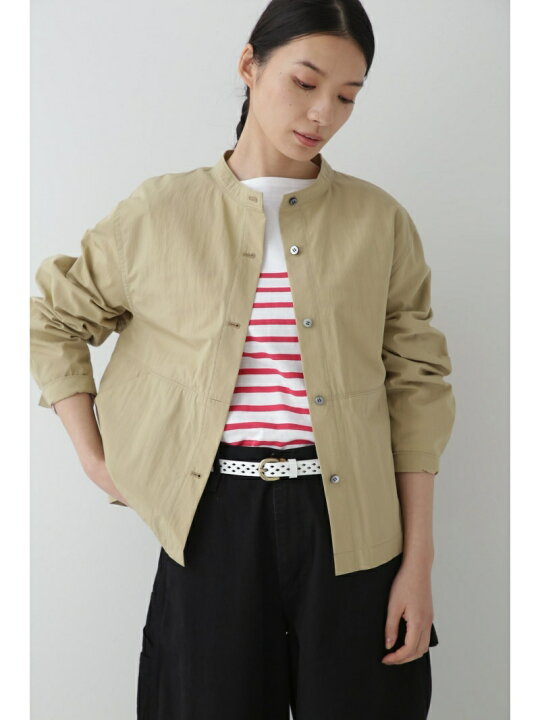 楽天市場】【SALE／50%OFF】◇スタンドカラーショートブルゾン human 