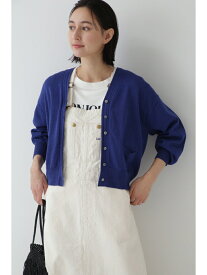 【SALE／50%OFF】◆ペーパーヤーンカーディガン human woman ヒューマン ウーマン トップス ニット ブルー グレー ネイビー グリーン【RBA_E】【送料無料】[Rakuten Fashion]