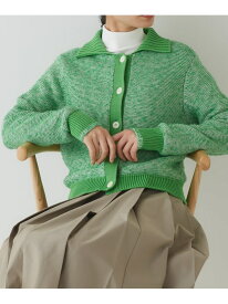 【SALE／55%OFF】◆スラブツイードニット human woman ヒューマン ウーマン トップス ニット ネイビー グリーン【RBA_E】【送料無料】[Rakuten Fashion]