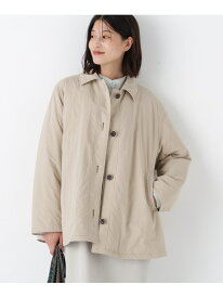 【SALE／20%OFF】◆中綿ブルゾン human woman ヒューマン ウーマン ジャケット・アウター ブルゾン・ジャンパー ベージュ ブルー【RBA_E】【送料無料】[Rakuten Fashion]