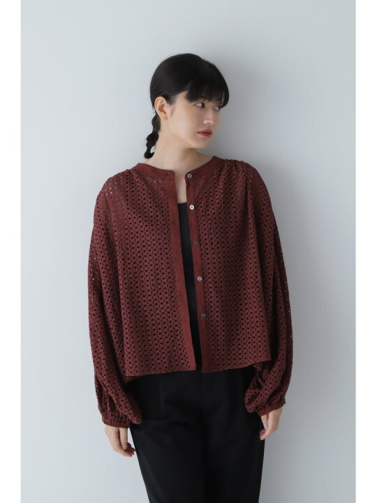 楽天市場】【SALE／50%OFF】◇ボリュームスリーブカットワークブラウス 