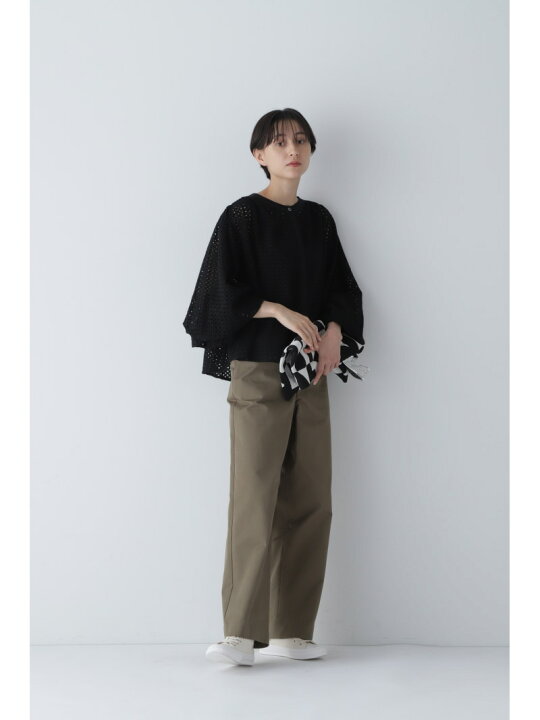 楽天市場】【SALE／50%OFF】◇ボリュームスリーブカットワークブラウス 