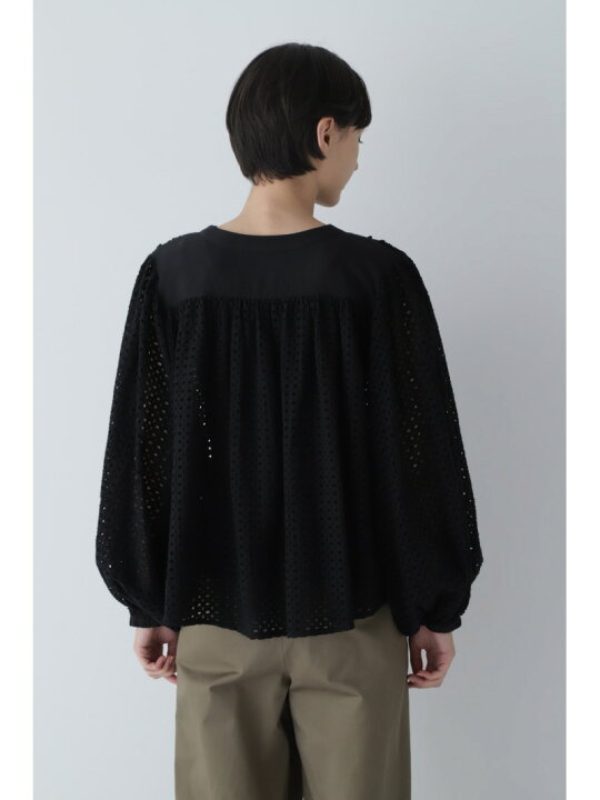 楽天市場】【SALE／50%OFF】◇ボリュームスリーブカットワークブラウス 