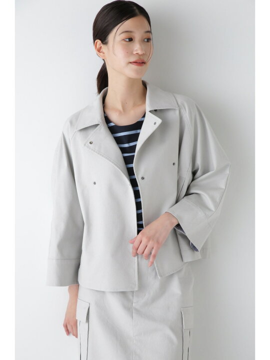 楽天市場】【SALE／50%OFF】◇オックスストレッチブルゾン human woman 