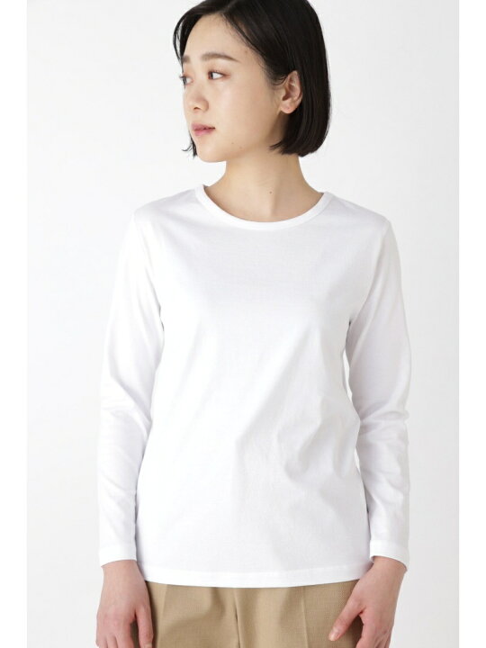 楽天市場】【SALE／40%OFF】コットン長袖Tシャツ human woman 