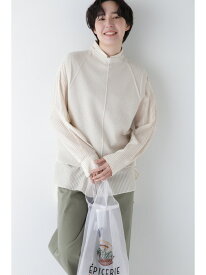 【SALE／55%OFF】◆コットンポリエステルリンクスベスト human woman ヒューマン ウーマン トップス ニット ネイビー ベージュ イエロー グレー【RBA_E】【送料無料】[Rakuten Fashion]