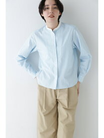 【SALE／55%OFF】◆コットンドビーストライプクレリックシャツ human woman ヒューマン ウーマン トップス シャツ・ブラウス ホワイト ブルー ベージュ【RBA_E】【送料無料】[Rakuten Fashion]