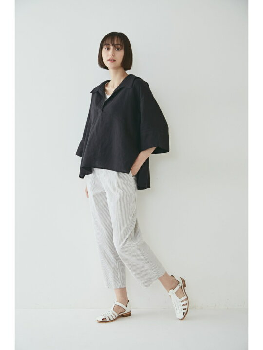 楽天市場】【SALE／50%OFF】◇ハードマンリネンセーラーカラーブラウス 