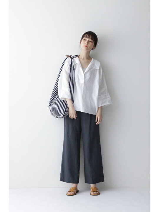 楽天市場】【SALE／50%OFF】◇ハードマンリネンセーラーカラーブラウス 