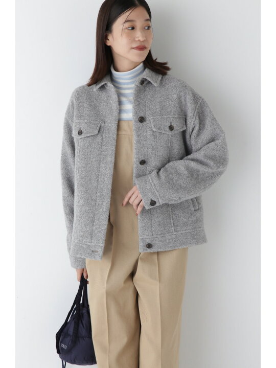 楽天市場】【SALE／40%OFF】◇リサイクルウールパイルGジャン human  