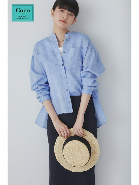 楽天市場】【SALE／20%OFF】◇＜Coco size＞ハードマンリネンブラウス 