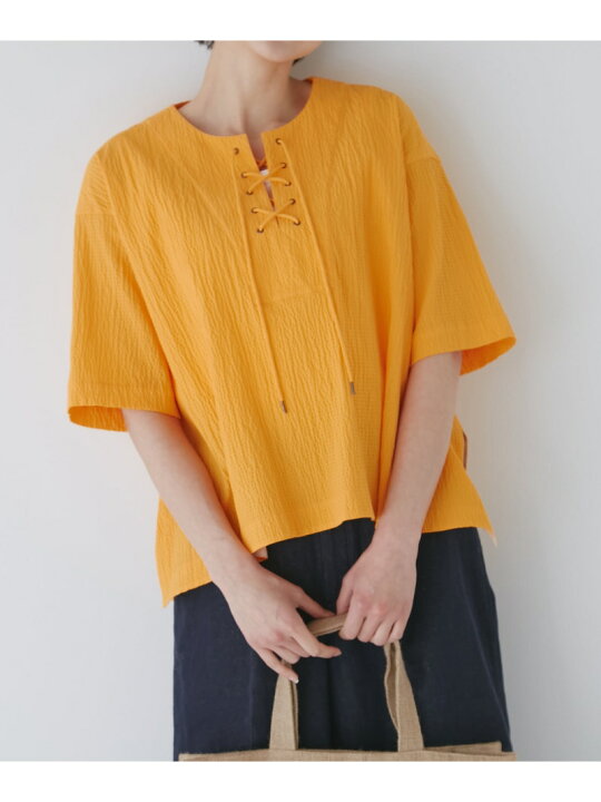 楽天市場】【SALE／55%OFF】◇サッカーストレッチブラウス human woman 