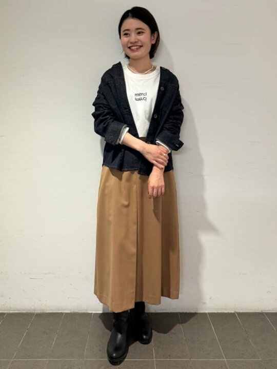 楽天市場】ノーカラーデニムジャケット human woman ヒューマン 