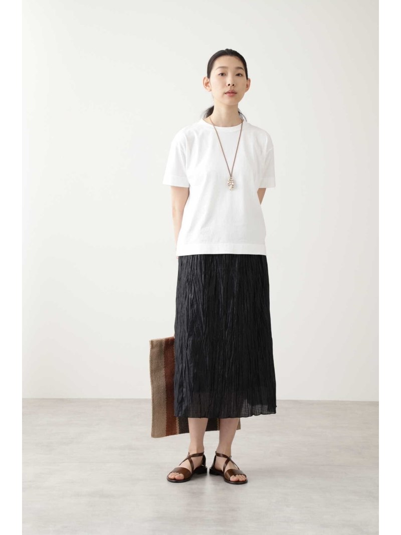 楽天市場】【SALE／50%OFF】カールマイヤープリーツチンツ加工スカート