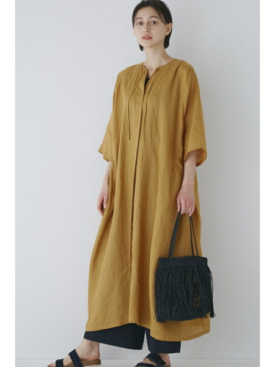 楽天市場】【SALE／44%OFF】◇ハードマンリネンワンピース human woman 