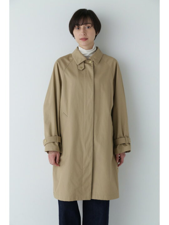 楽天市場】【SALE／50%OFF】コットンボンディングステンカラーコート  