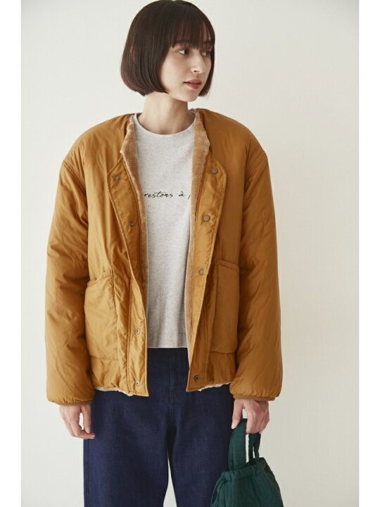 楽天市場】【SALE／50%OFF】◇リバーシブルボアブルゾン human woman 