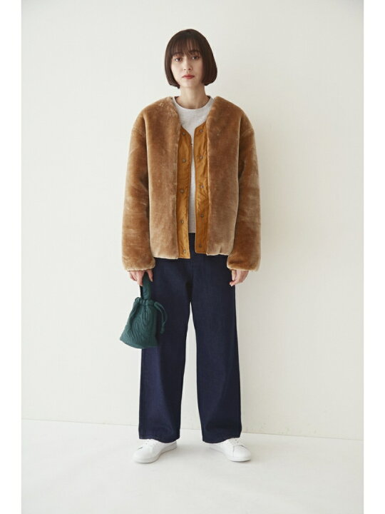 楽天市場】【SALE／50%OFF】◇リバーシブルボアブルゾン human woman 