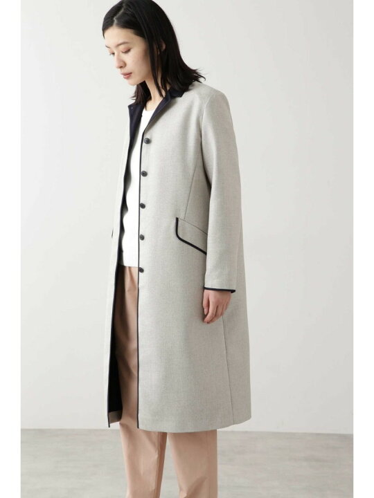 楽天市場】【SALE／60%OFF】◇フェイクリネンボンディングブコート  