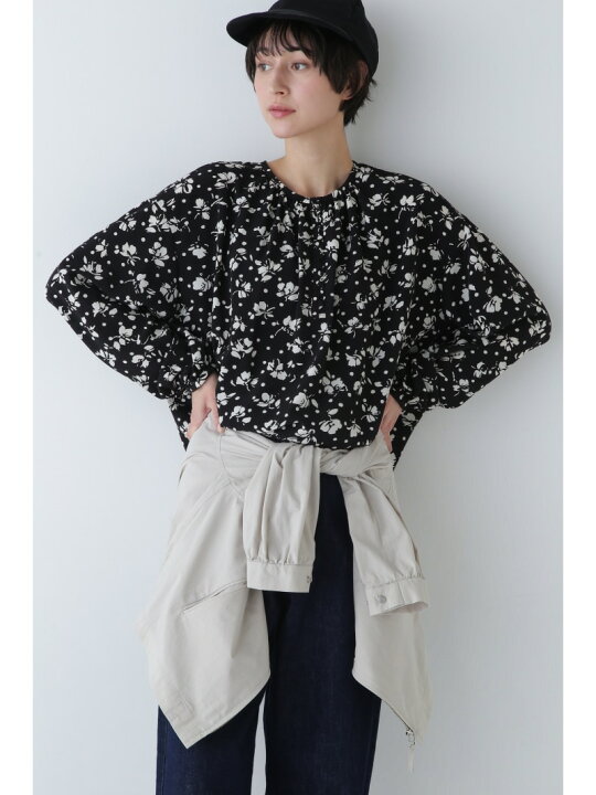 楽天市場】【SALE／55%OFF】◇フラワープリントブラウス human woman 
