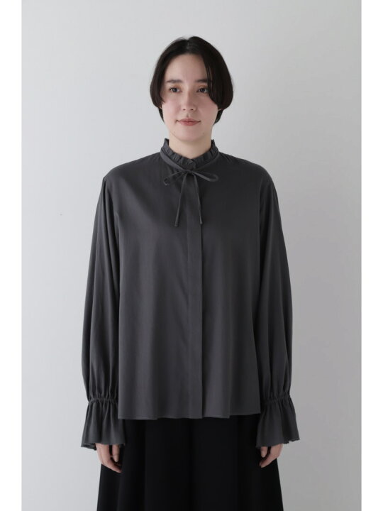 楽天市場】【SALE／40%OFF】◇スタンドフリルボリュームブラウス human 