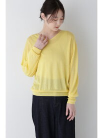 【SALE／55%OFF】◆ベーシックVネックプルオーバー human woman ヒューマン ウーマン トップス ニット レッド ネイビー イエロー【RBA_E】【送料無料】[Rakuten Fashion]