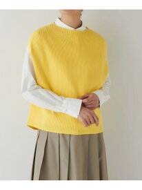 【SALE／55%OFF】◆ニットベスト human woman ヒューマン ウーマン トップス ニット ホワイト ベージュ イエロー ブルー ネイビー カーキグリーン【RBA_E】【送料無料】[Rakuten Fashion]