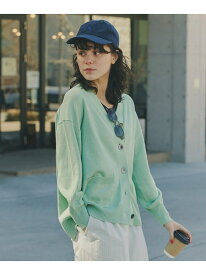 【SALE／55%OFF】◆ペーパーヤーンミドル丈カーディガン human woman ヒューマン ウーマン トップス ニット ホワイト パープル【RBA_E】【送料無料】[Rakuten Fashion]