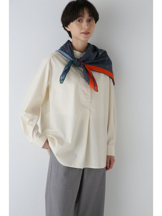 楽天市場】【SALE／50%OFF】◇セルロース綿ブロードブラウス human 