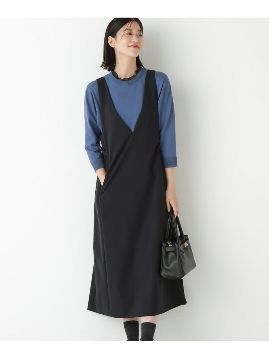 楽天市場】【SALE／40%OFF】◇ストレッチポンチVネックジャンパー 