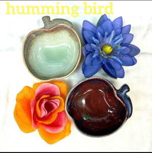 カンニュウ 陶器 リンゴ 小皿 エスニック タイ 可愛い食器