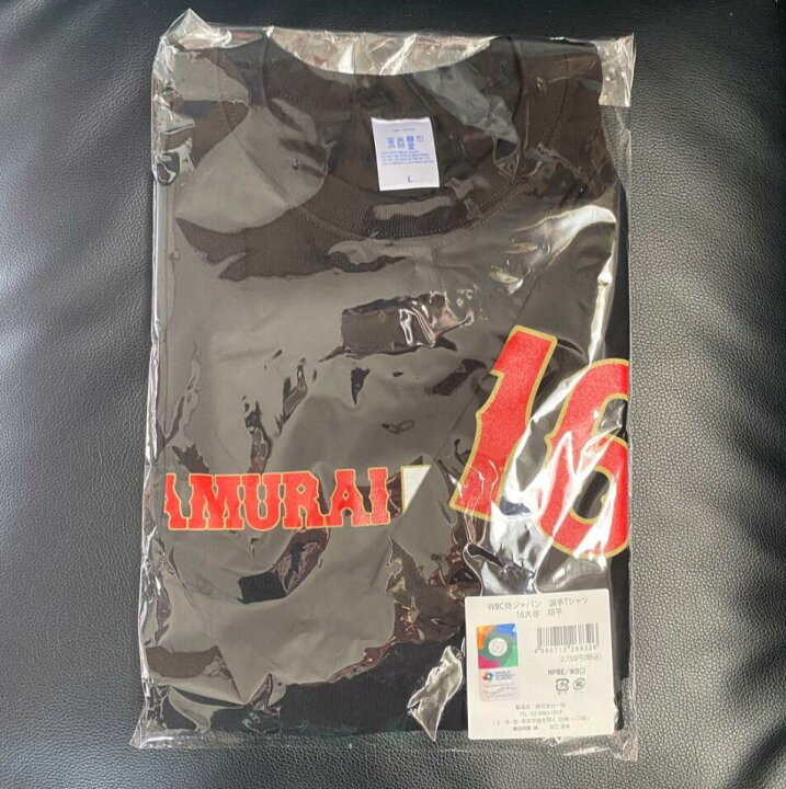 楽天市場】WBC侍ジャパン 選手Tシャツ 16 大谷翔平 Lサイズ WBC 2023 