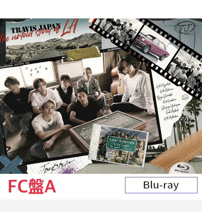 楽天市場】Travis Japan -the untold story of LA Blu-ray FC限定盤A  