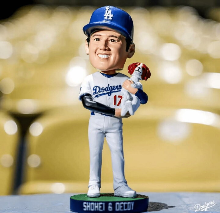 MS】大谷翔平 デコピン 8月28日ドジャース球場配布 ボブルヘッド人形  