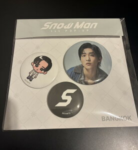 �yBANGKOK ver.�z Snow Man 1st POP-UP �ʃo�b�W�Z�b�g �ڍ��@ �o���R�N �X�m�[�}�� �߂����� ��������